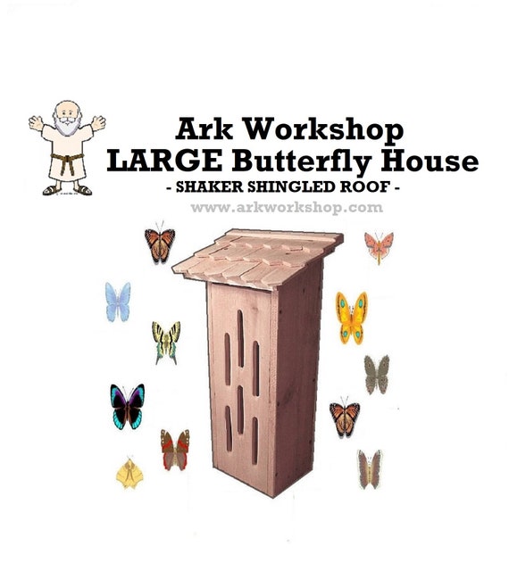 titmice HANGING Ark Workshop WREN House Cedar Shelter Box Home also chickadees