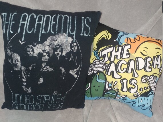 The Academy Is T Shirt Pillow Etsy