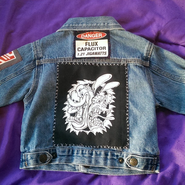 Ren and Stimpy Jacket Etsy