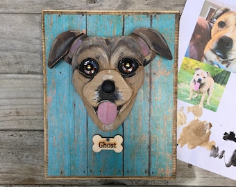 Custom dog wall art, Wall art created for your pup or pet