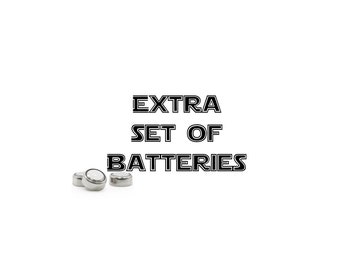 Add On: Extra Set of Batteries for Lightsaber Keychains