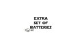 Add On: Extra Set of Batteries for Lightsaber Keychains