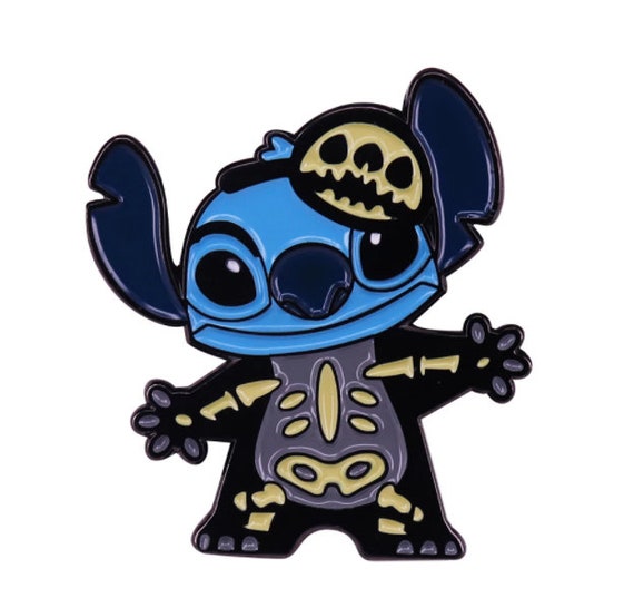 Monogram Disney - Lilo & Stitch Skeleton Stitch Enamel Pin