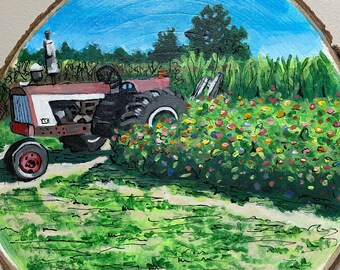 Tractor at Windy Springs Farm - Quakertown, PA