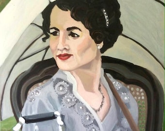 Lady with Umbrella