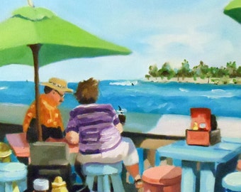 Sunset Pier, Key West, Florida (Print)