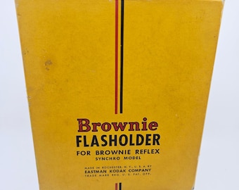 Vintage Kodak Brownie Flasholder for Brownie Reflex Synchro Model with Box USA