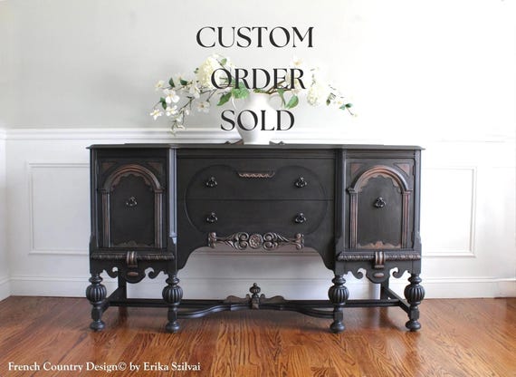 Antique buffet near me discount