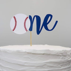 Baseball Theme Cake Topper, Baseball First Birthday, Baseball Cake, Boy First Birthday, Kid Birthday Themes, Baseball Birthday Decor