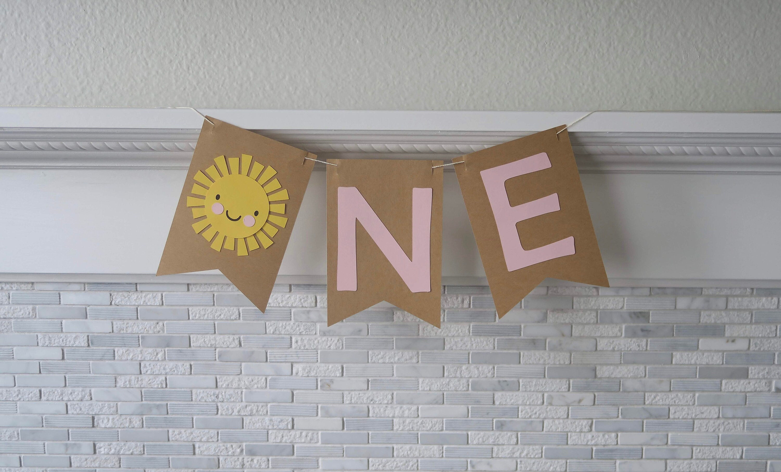 You Are My Sunshine Cake Smash Banner, High Chair ONE Banner, Cake Sm…