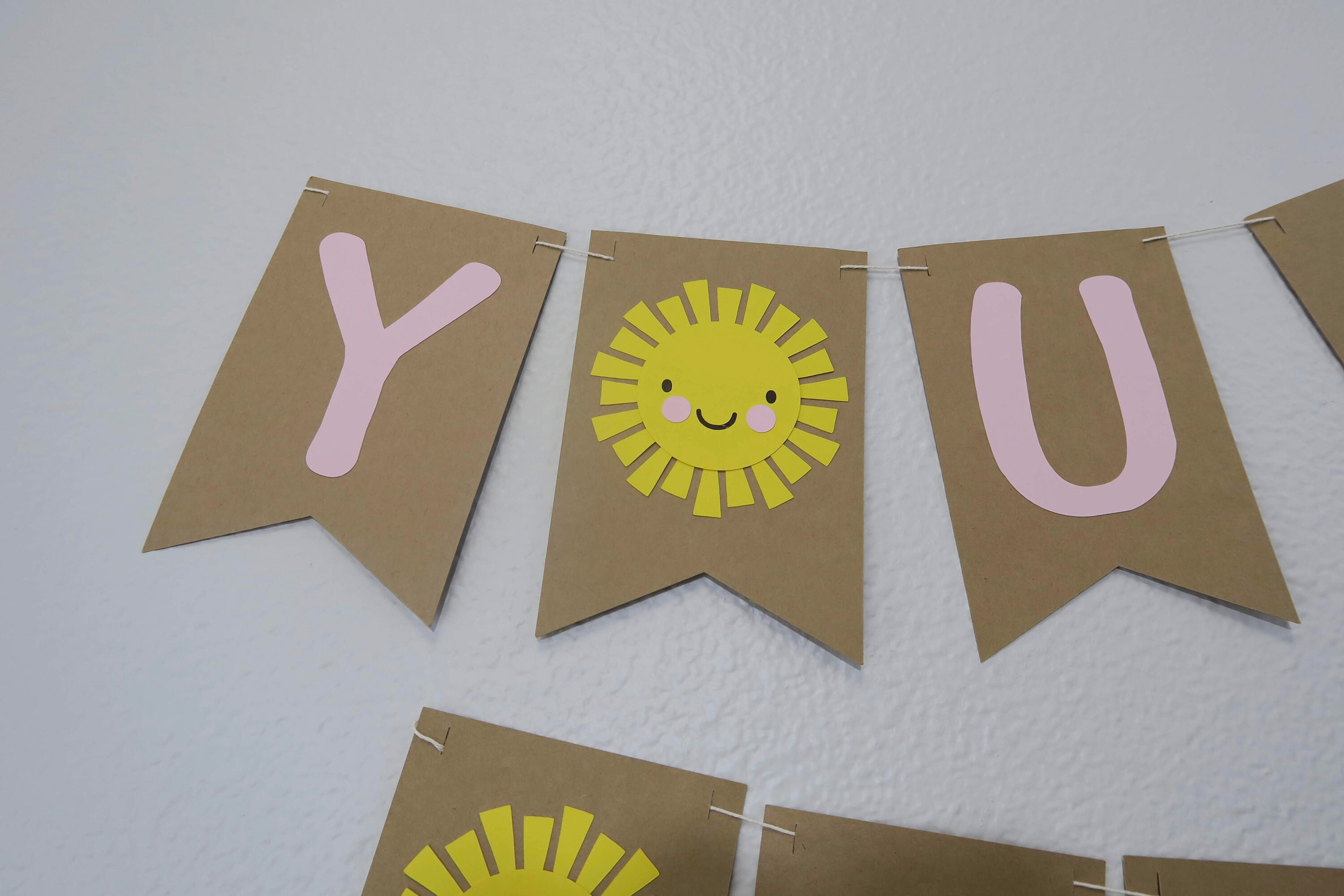 You Are My Sunshine Banner You Are My Sunshine Theme Etsy