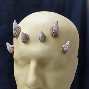 Medium Zabrak Horns Set (Resin - Mando Mercs/RL/Saber Guild/Dark Empire Approvable)