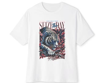 Leap Like a Tiger Graphic Tiger T-Shirt | Seize the Day