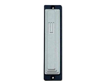 Modern Anodized Aluminum Small Mezuzah Case - Custom Colors, 7 cm (2.75") Parchment - Modern Judaica