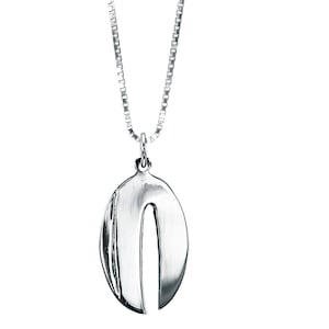 Unique Modern Narrow Chai Pendant, Sterling Silver Chai Necklace, Modern Silver Chai, Chai necklace, Jewish gifts, Bat Mitzvah Gift