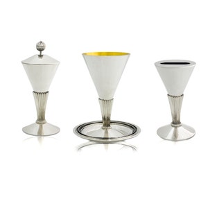 Classic 925 Sterling Silver Havdalah Set - Judaica Special Occasion Gift
