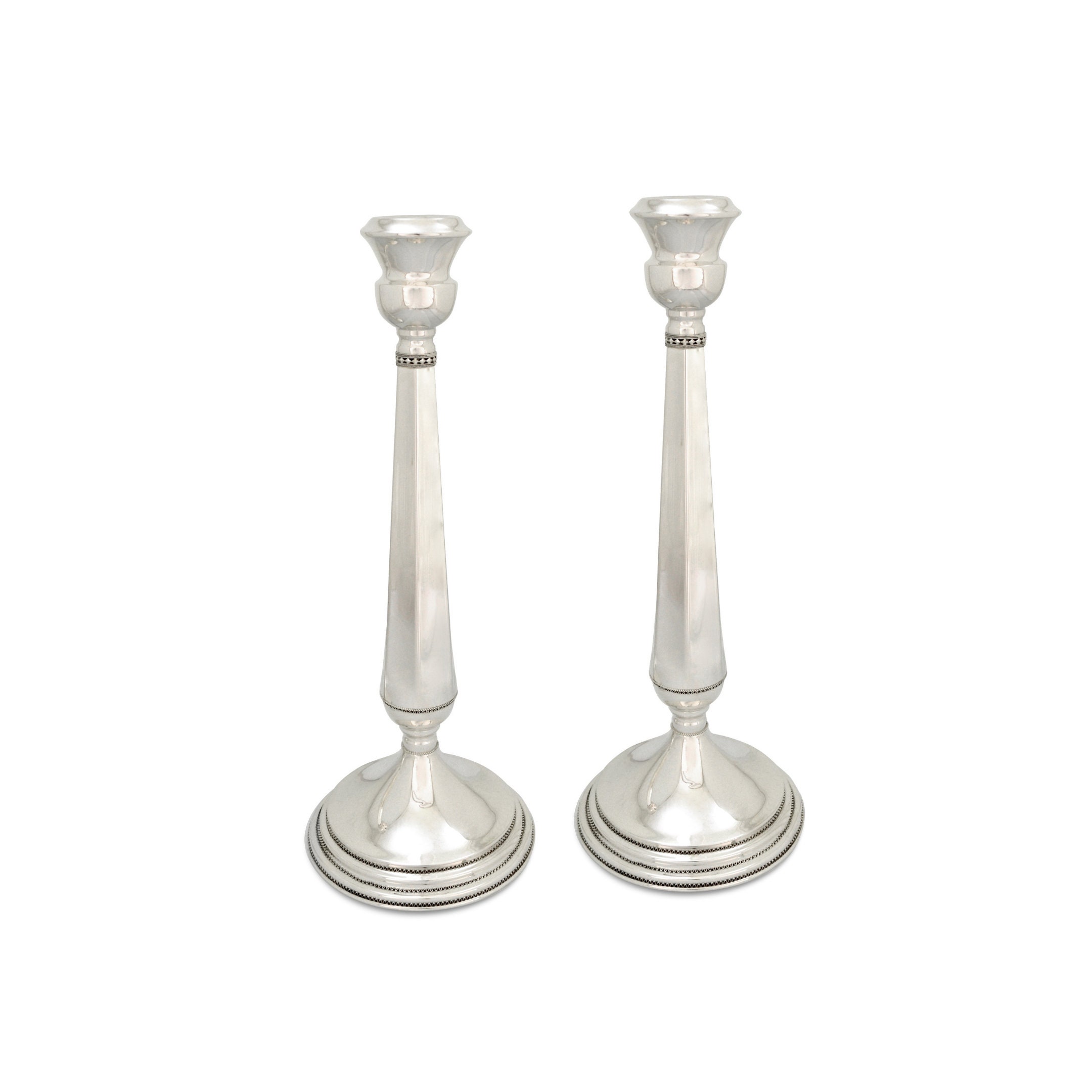 Extra Large Candle Holders made of Sterling Silver with Etsy