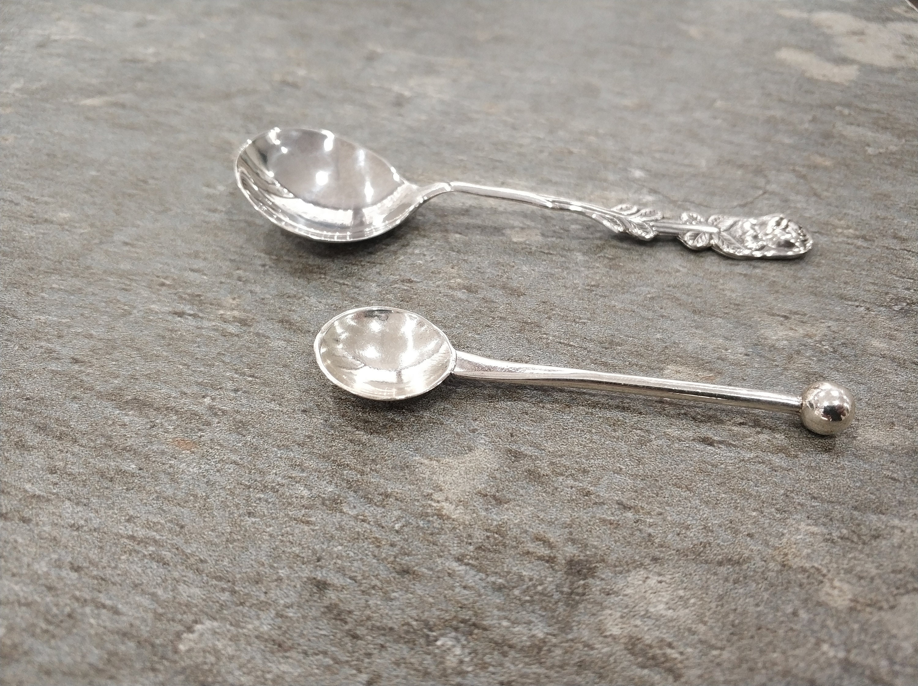   ROSE スプーン STERLING 925 銀製 ヴィンテージ風のスターリングシルバースプーン、ローズハンドル