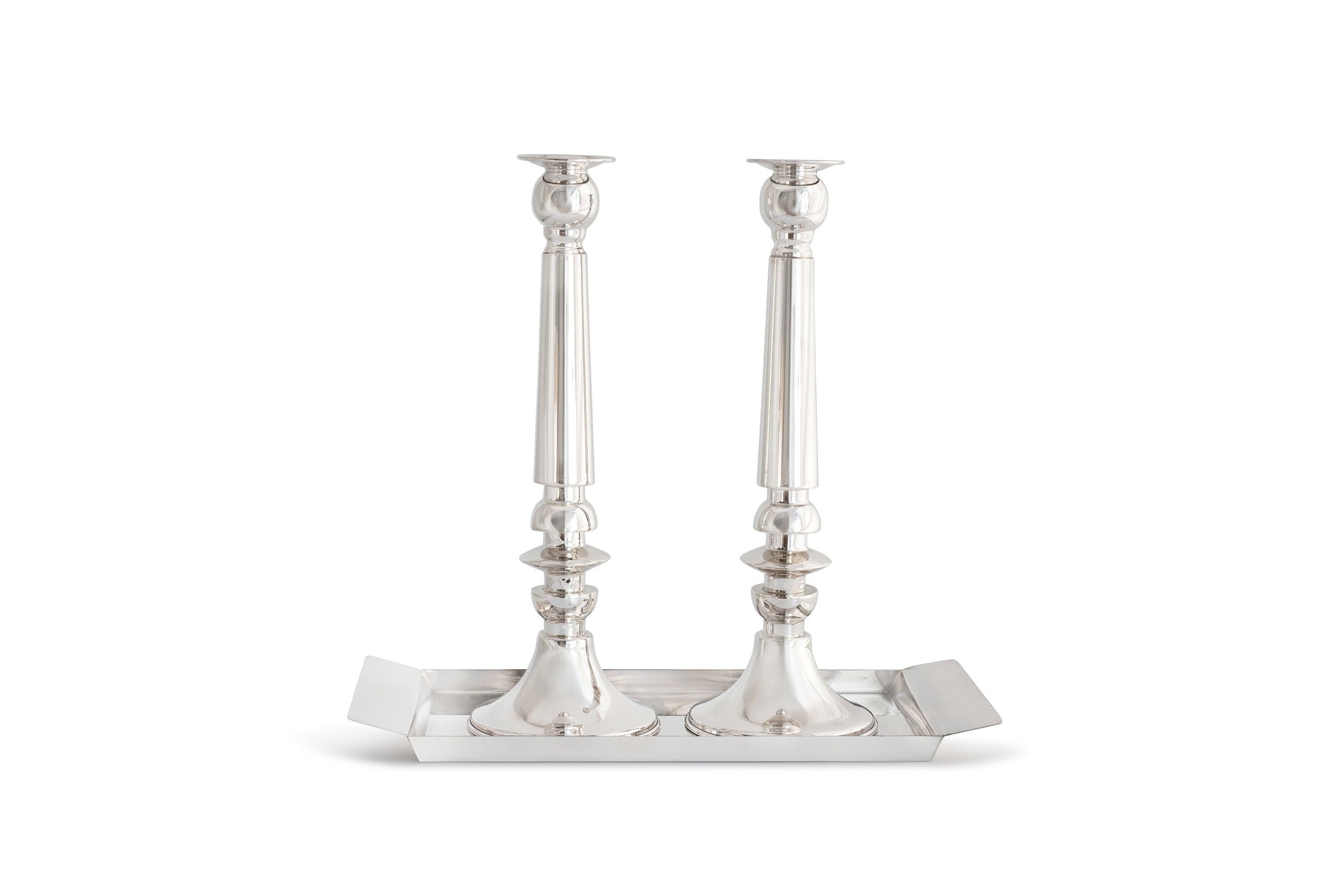Grandi candelabri moderni in argento sterling 925 Arte Giudaica  contemporanea -  Italia