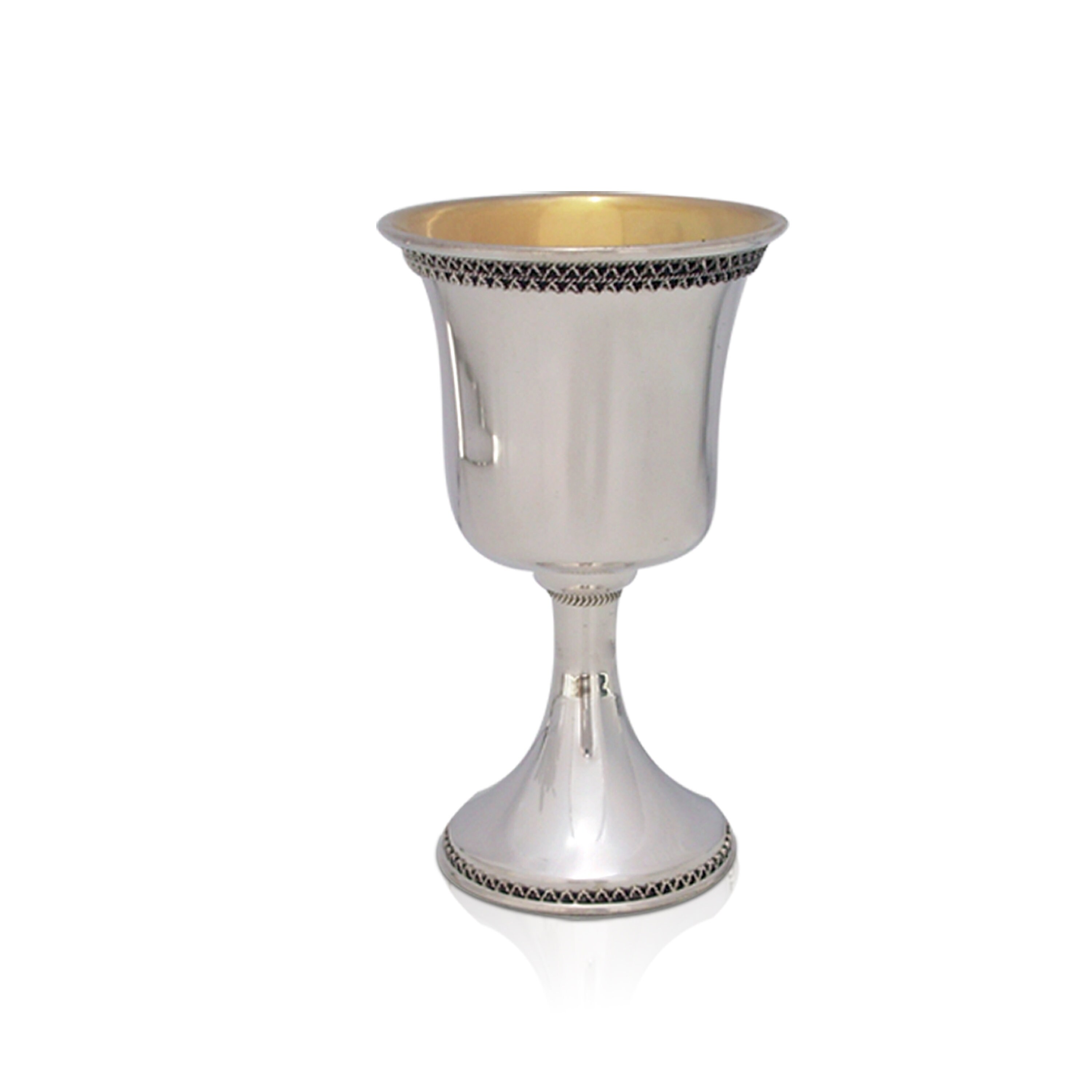 Classic Sterling Silver Kiddush Cup With Personalize Engraving Etsy UK