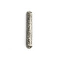 Small Mezuzah Case Made of Iron with Wheat Design Modern design, Jewish Housewarming Gift, Fits parchment  2.75'' (7cm), Made in Israel product logo