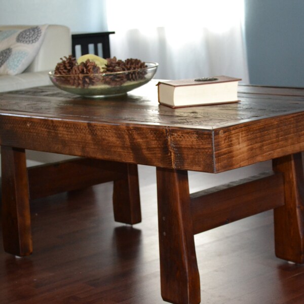 Solid Wood Coffee Table  FREE Shipping