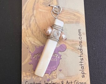 Wire Wrap beaded pendant
