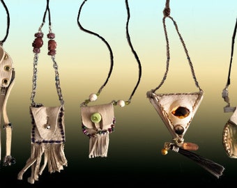 Custom Talisman/Medicine pouch necklace