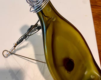 Wine Bottle iPad stand