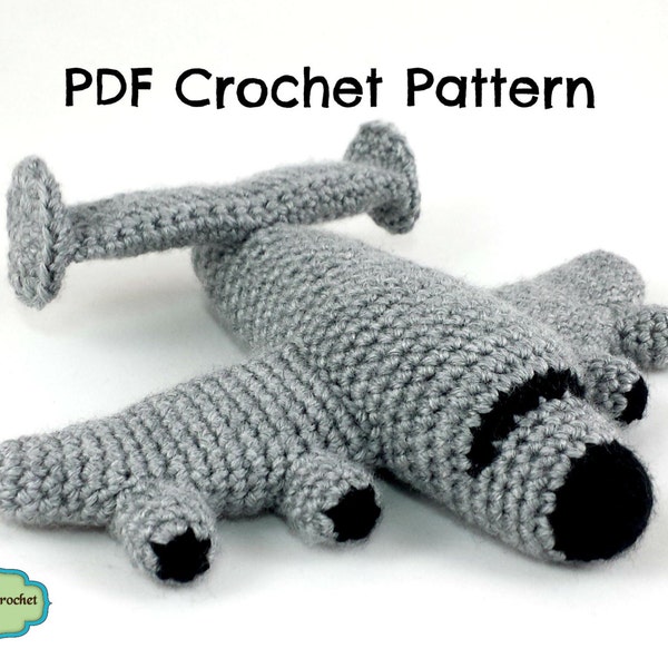 Instant Download Crochet Amigurumi Plane Plush Pattern, B-24 Liberator WWII Airplane Plush Toy, Airplane Newborn Photoraphy Prop