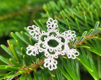 Tatting Pattern - Snowflake by Decoromana (PDF)