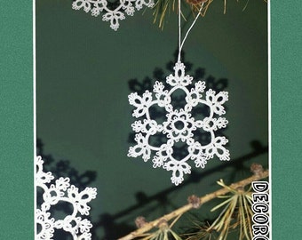 Snowflake -Tatting Pattern  by Decoromana (PDF)