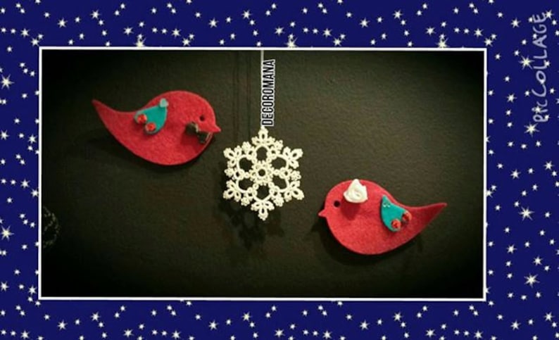 Snowflake tatting Pattern by Decoromana PDF Etsy