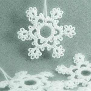 Tatting Pattern Snowflake by Decoromana PDF image 6