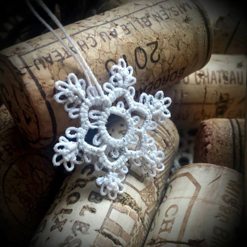 Tatting Pattern Snowflake by Decoromana PDF image 4