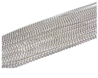5M//10M In Bulk Jewelry Finding Fancy Charm Chain Stainless steel 2.5mm//4mm