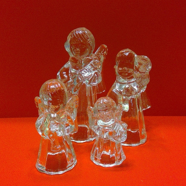 Glass Angel Candle Holder Etsy