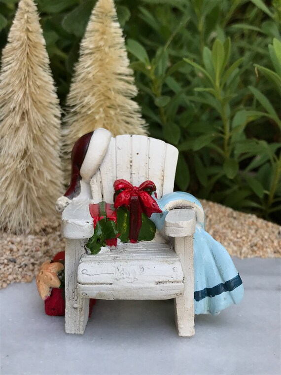 Miniature Dollhouse Fairy Garden Beach Sea Christmas Sand Pail W