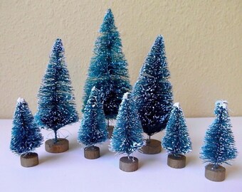 Miniature Dollhouse Mini Tree CHRISTMAS 12 Asst 1¼" Traditional Resin Ornaments 