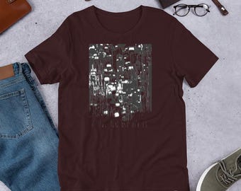 Dripping lights Unisex t-shirt, Unique graphic t-shirt, Unisex t-shirt, Gift for him, Gift for her, Cool t-shirt, Cotton Graphic Tee.