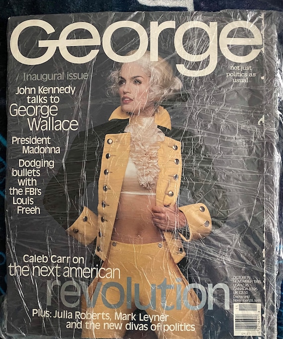 GEORGE MAGAZINE First Issue October/november 1995 Inaugural | Etsy