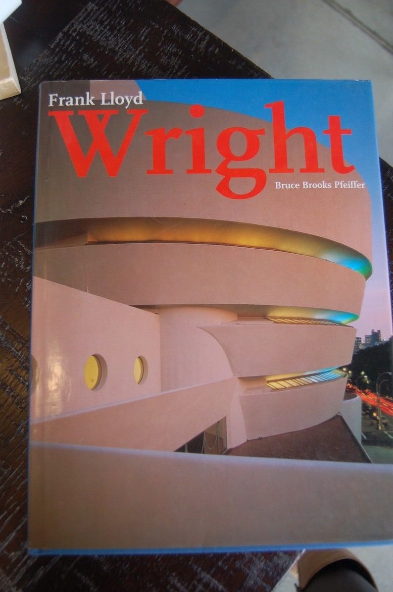 Frank Lloyd Wright Bruce Brooks Pfeiffer Barnes And Noble 1994 Etsy