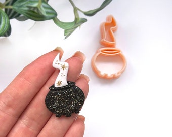 Ketelkleisnijderset: Halloween-snijvorm voor makers van sieraden en hangers van polymeerklei.