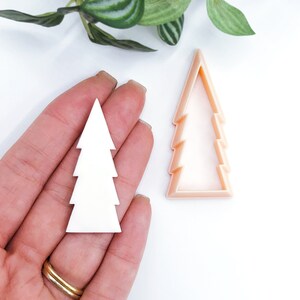 Trädlera Cutter: Polymer Clay Julskärverktyg för Smycken och Hantverk