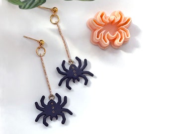 Spider Clay Cutter: Shape Cutting Tool for Halloween Polymer Clay Jewellery, Earring & Pendant Makers