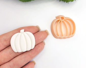 Pumpkin Clay Cutter: Cutting Shape Tool for Polymer Clay Halloween Jewellery, Earring & Pendant Makers.