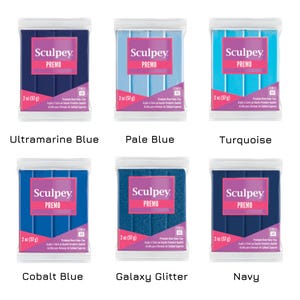 Sculpey Premo Polymer Clay 57g Bar - 2oz. Choose Your Colour. Modelling Clay for Handmade Jewellery Makers and Crafts. Fresh, New & Sealed image 12