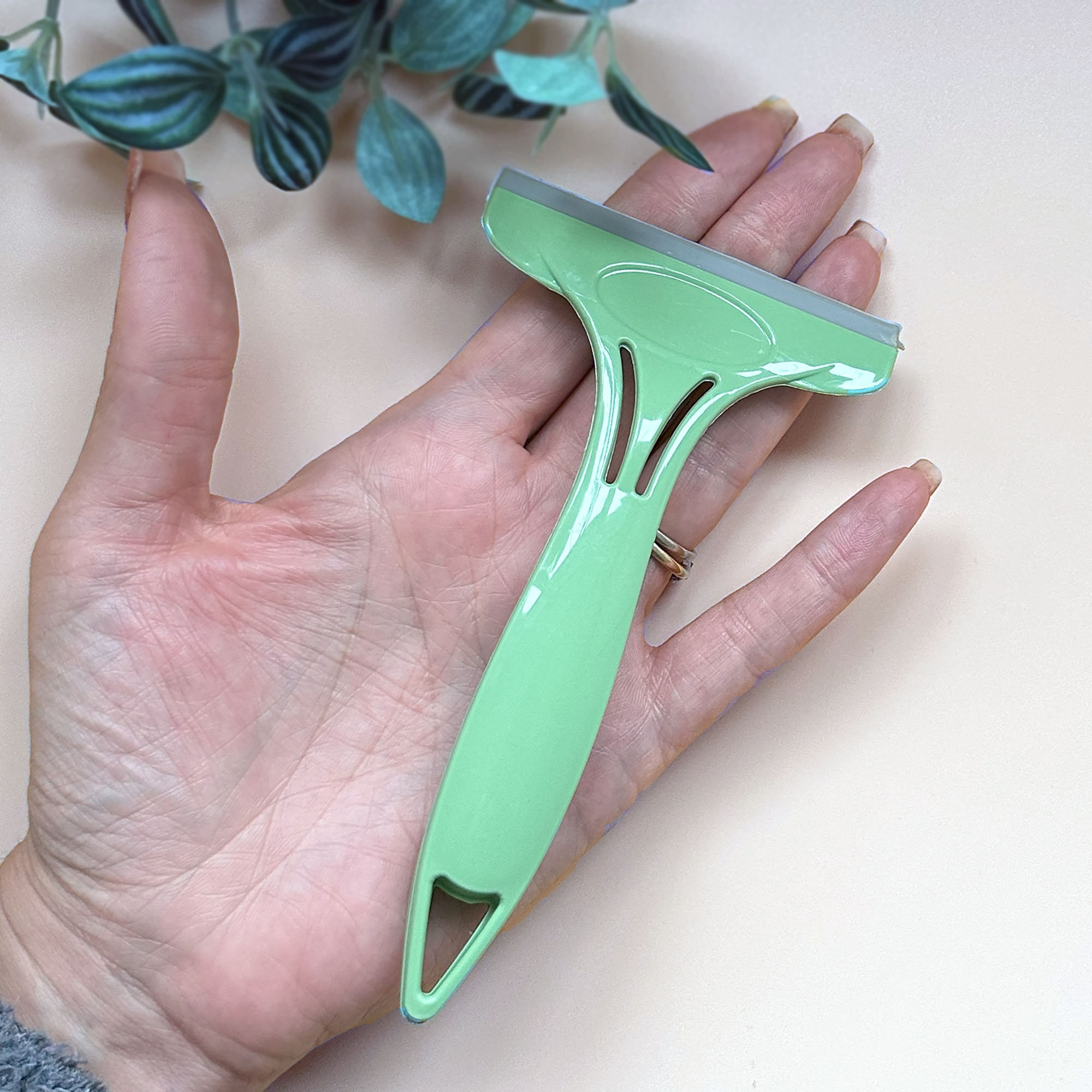 Mini spatule raclette pour sérigraphies Outil de grattoir à peinture en  argile polymère avec pointe en caoutchouc de silicone -  France