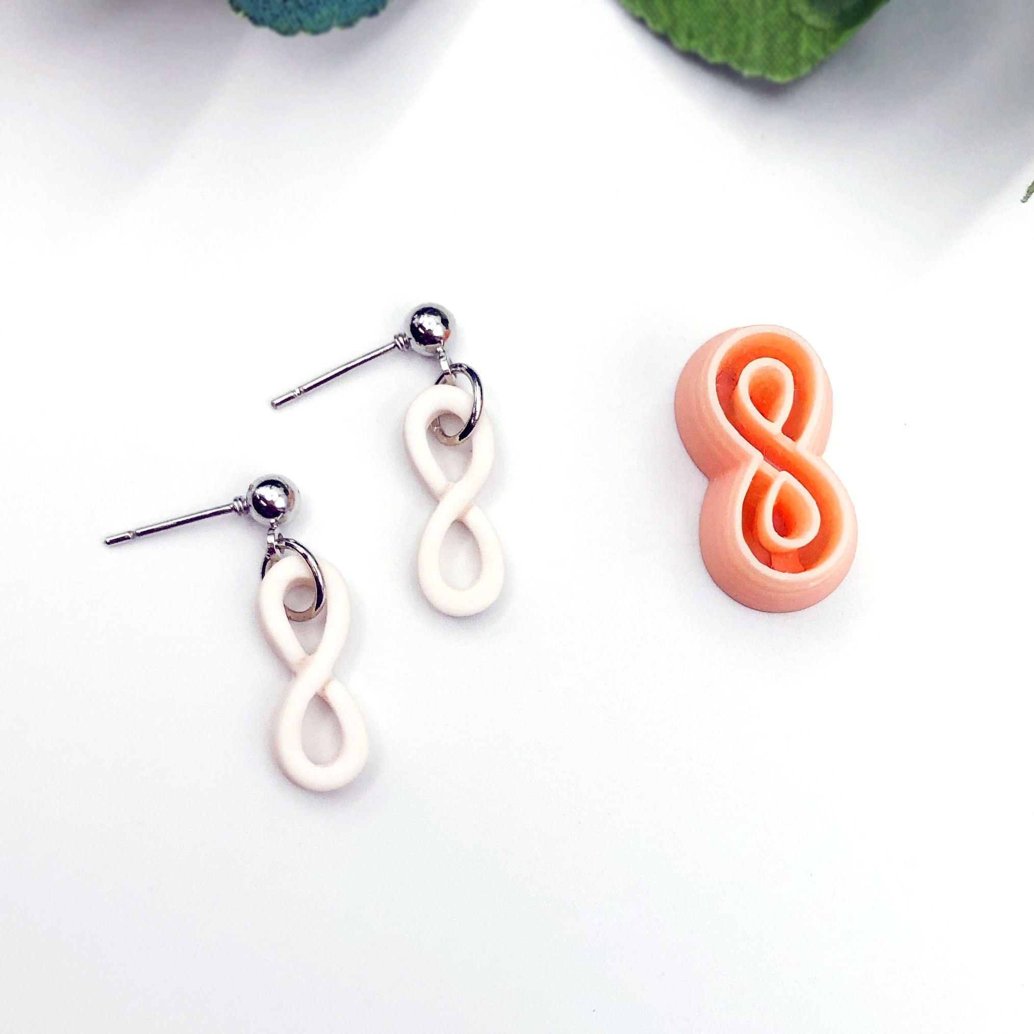 Infinity Symbol Clay Cutter: Polymer Clay Figure of 8 Shape Cutting ...