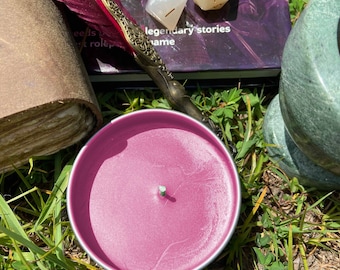 PREORDER Firbolgs Bakery CANDLE, Polyhedral Dice Set, DND Candle, Dungeons And Dragons Gamer Soy Wax Candle